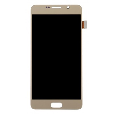 Lcd With Touch Screen For Samsung Galaxy Note 5 Dual Sim 64gb Gold By - Maxbhi Com