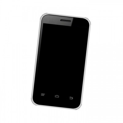Lcd Frame Middle Chassis For Intex Cloud X1 Plus Black By - Maxbhi Com