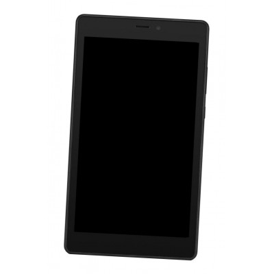 Lcd Frame Middle Chassis For Alcatel Pixi 4 7 Lte Black By - Maxbhi Com