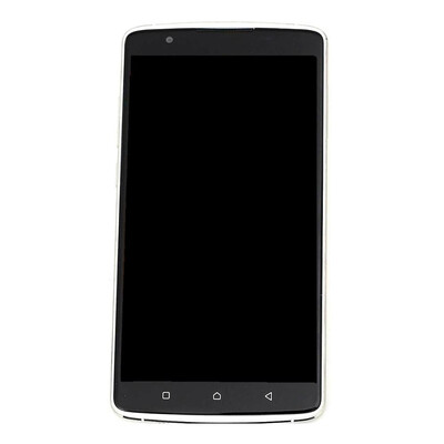Lcd Frame Middle Chassis For Good One Jiyo White By - Maxbhi Com