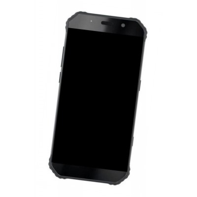 Lcd Frame Middle Chassis For Agm A9 Black By - Maxbhi Com