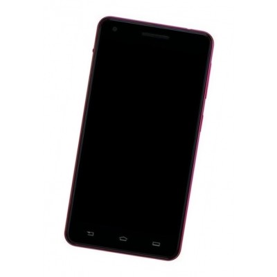 Lcd Frame Middle Chassis For Philips V377 White By - Maxbhi Com