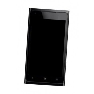 Lcd Frame Middle Chassis For Nokia Lumia 900 Rm808 White By - Maxbhi Com