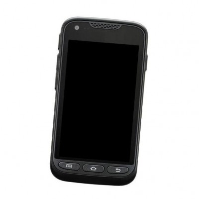 Home Button Complete For Samsung Galaxy Rugby Pro I547 Black By - Maxbhi Com