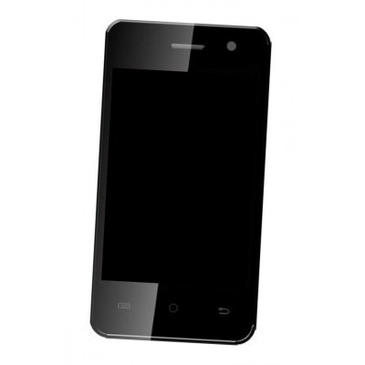Lcd Frame Middle Chassis For Intex Aqua V Plus White By - Maxbhi Com