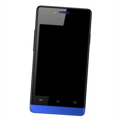 Lcd Frame Middle Chassis For Lava Iris 370 Blue By - Maxbhi Com