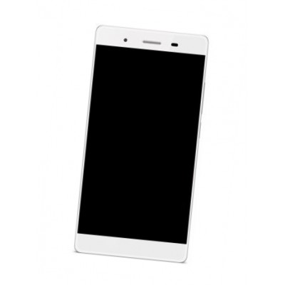 Lcd Frame Middle Chassis For Lava Iris X10 White By - Maxbhi Com
