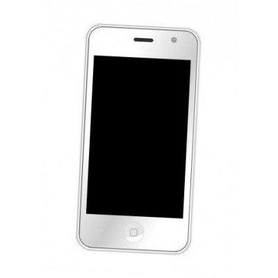 Lcd Frame Middle Chassis For Lemon P8 Black By - Maxbhi Com