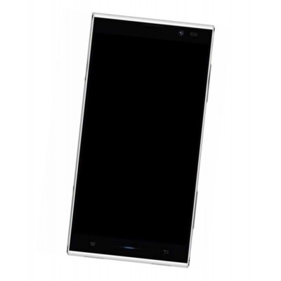 Lcd Frame Middle Chassis For Vedaee Inew V3 White By - Maxbhi Com