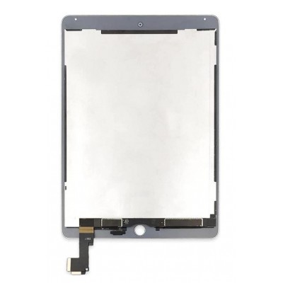 Lcd With Touch Screen For Apple Ipad Air 2 Wifi Plus Cellular With Lte Support White By - Maxbhi Com