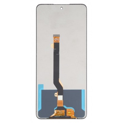 Lcd With Touch Screen For Infinix Note 10 Pro Black By - Maxbhi Com