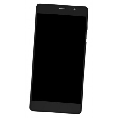 Lcd Frame Middle Chassis For Archos 55 Diamond Selfie Black By - Maxbhi Com