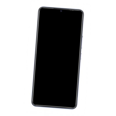 Lcd Frame Middle Chassis For Itel A49 Black By - Maxbhi Com