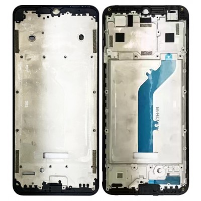 Lcd Frame Middle Chassis For Itel A49 Black By - Maxbhi Com