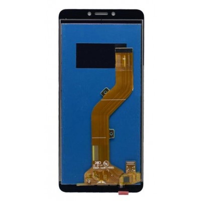 Lcd With Touch Screen For Itel A44 Power Black By - Maxbhi Com
