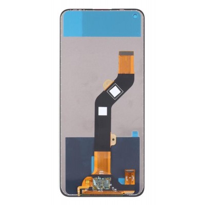 Lcd With Touch Screen For Tecno Spark 7 Pro Black By - Maxbhi Com