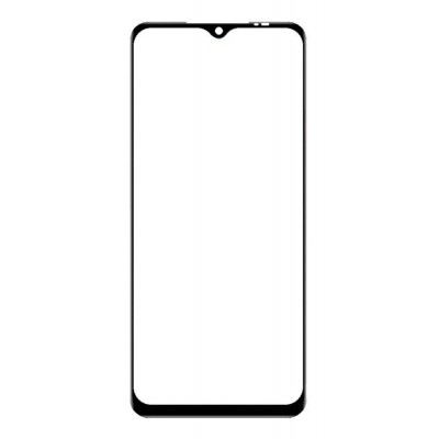 Replacement Front Glass For Itel A49 Black By - Maxbhi Com