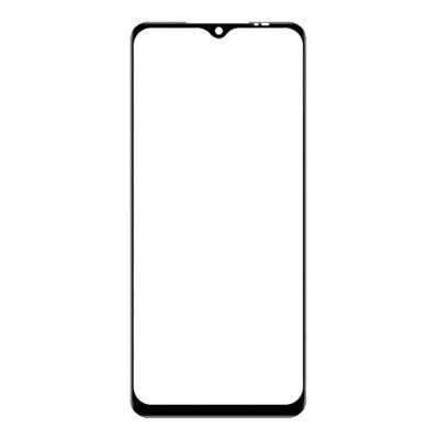 Replacement Front Glass For Itel A49 Black By - Maxbhi Com