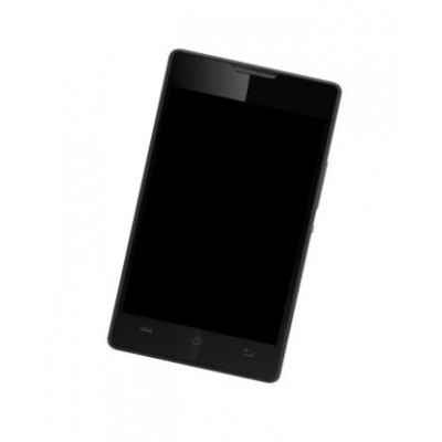 Lcd Frame Middle Chassis For Lava Iris 410 Black By - Maxbhi Com
