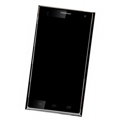 Lcd Frame Middle Chassis For Iball Andi5 Stallion Black By - Maxbhi Com