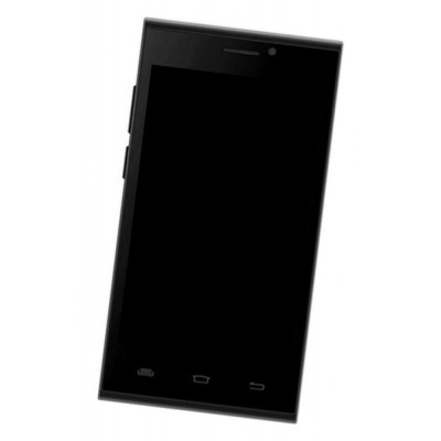 Lcd Frame Middle Chassis For Jivi Jsp 38 Black By - Maxbhi Com