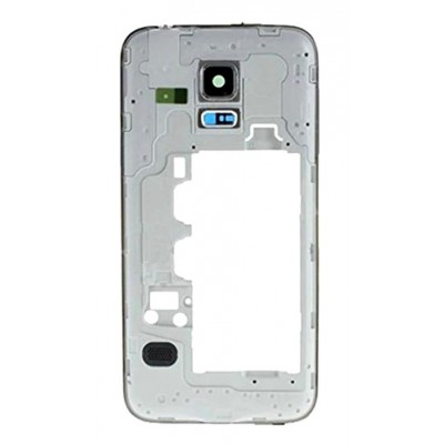 Lcd Frame Middle Chassis For Samsung Galaxy S5 Mini Duos Black By - Maxbhi Com