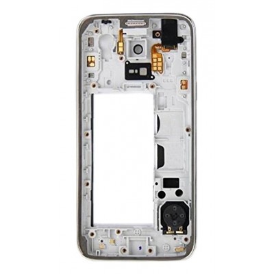 Lcd Frame Middle Chassis For Samsung Galaxy S5 Mini Duos Black By - Maxbhi Com