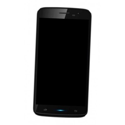 Lcd Frame Middle Chassis For Spice Mi551 Black By - Maxbhi Com