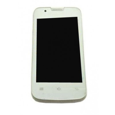 Lcd Frame Middle Chassis For Karbonn A106 White By - Maxbhi Com