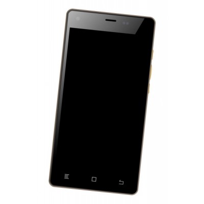 Lcd Frame Middle Chassis For Micromax Canvas 5 Lite Special Edition Gold By - Maxbhi Com