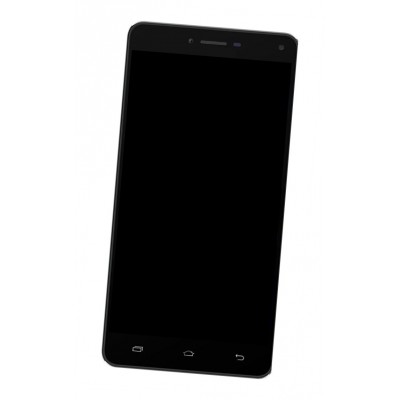 Lcd Frame Middle Chassis For Panasonic Eluga Icon 2 Black By - Maxbhi Com