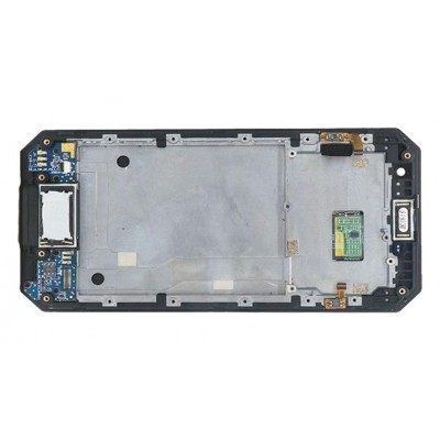 Lcd Frame Middle Chassis For Nomu S30 Black By - Maxbhi Com