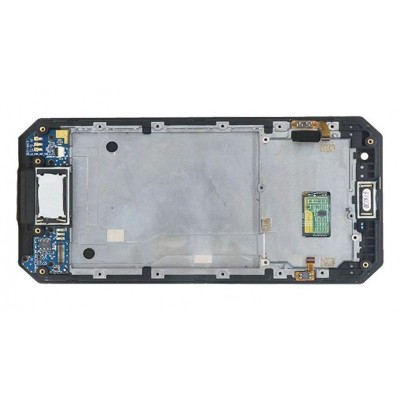 Lcd Frame Middle Chassis For Nomu S30 White By - Maxbhi Com