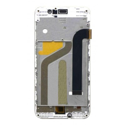 Lcd With Touch Screen For Panasonic P85 White By - Maxbhi Com