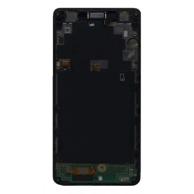 Lcd With Touch Screen For Panasonic P95 Black By - Maxbhi Com