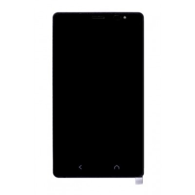 Lcd With Touch Screen For Nokia X2 Rm1013 Black By - Maxbhi Com