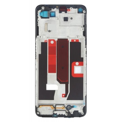 Lcd Frame Middle Chassis For Oppo A54 5g Purple By - Maxbhi Com