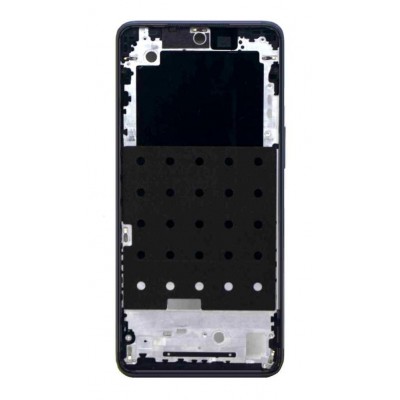 Lcd Frame Middle Chassis For Xiaomi Mi 10i 5g Blue By - Maxbhi Com