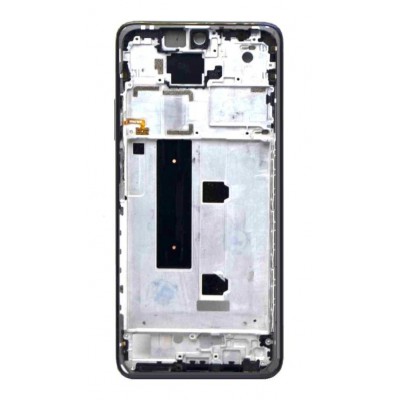 Lcd Frame Middle Chassis For Xiaomi Mi 10i 5g Blue By - Maxbhi Com