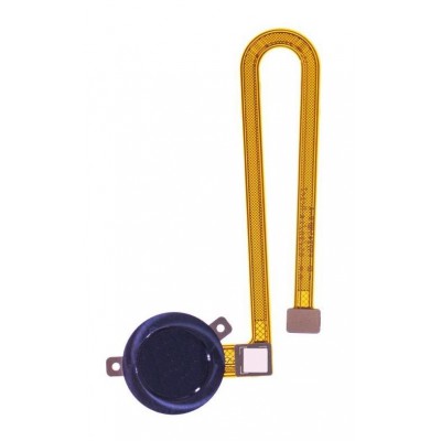Fingerprint Sensor Flex Cable For Motorola Moto G8 Power Lite Black By - Maxbhi Com