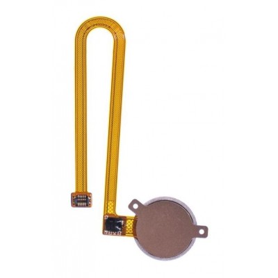 Fingerprint Sensor Flex Cable For Motorola Moto G8 Power Lite Black By - Maxbhi Com