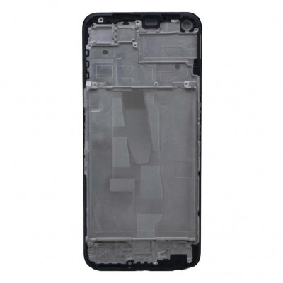 Lcd Frame Middle Chassis For Realme 8i White By - Maxbhi Com