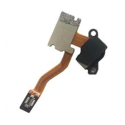 Fingerprint Sensor Flex Cable For Oppo R17 Pro White By - Maxbhi Com
