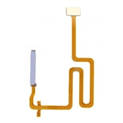 Fingerprint Sensor Flex Cable For Realme 8i Purple By - Maxbhi Com