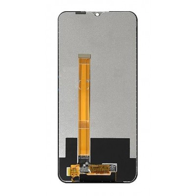 Lcd With Touch Screen For Realme C15 Qualcomm Edition Black By - Maxbhi Com