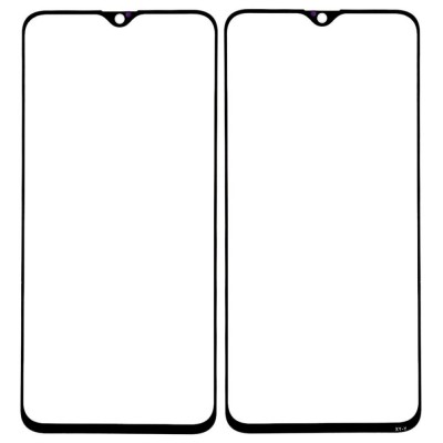 Replacement Front Glass For Oppo R17 Pro Black By - Maxbhi Com