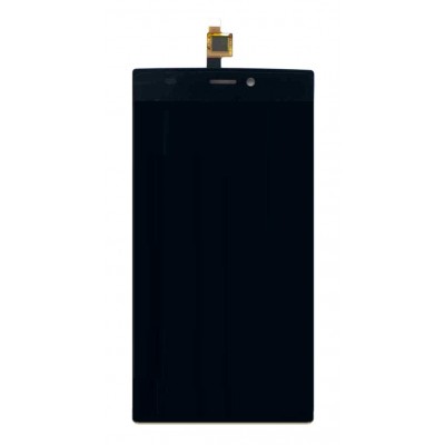 Lcd With Touch Screen For Micromax Canvas Nitro 2 E311 Black By - Maxbhi Com