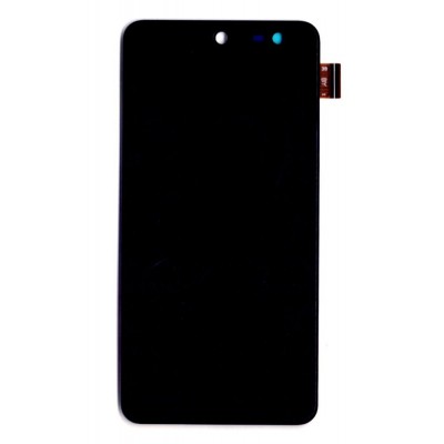 Lcd With Touch Screen For Micromax Canvas Nitro 3 E455 Black By - Maxbhi Com