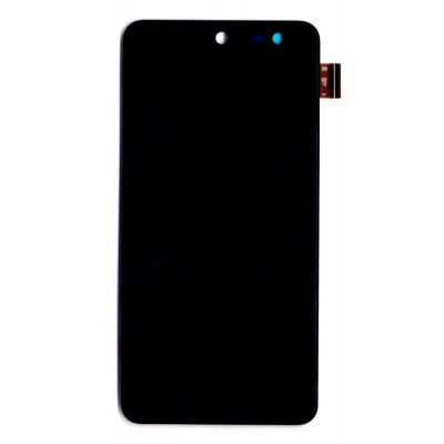 Lcd With Touch Screen For Micromax Canvas Nitro 3 E455 Black By - Maxbhi Com