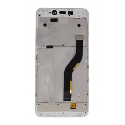 Lcd With Touch Screen For Panasonic Eluga I2 Activ White By - Maxbhi Com